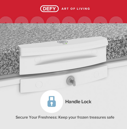 Defy 195L Multimode Chest Freezer with Chill-In Technology - White