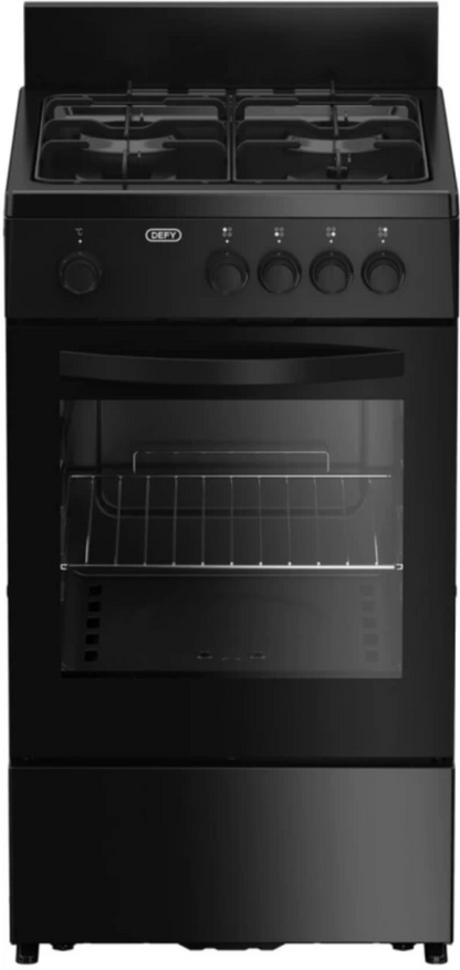 Defy DGS568 Carbon Steel Manual Gas Stove with Oven  (4 Burners)