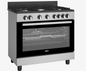 Defy Freestanding Gas/Electric Stove DGS90GEBI