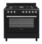 Elba 90CM Gas/Electric Freestanding Stove Black 04/96CL827B