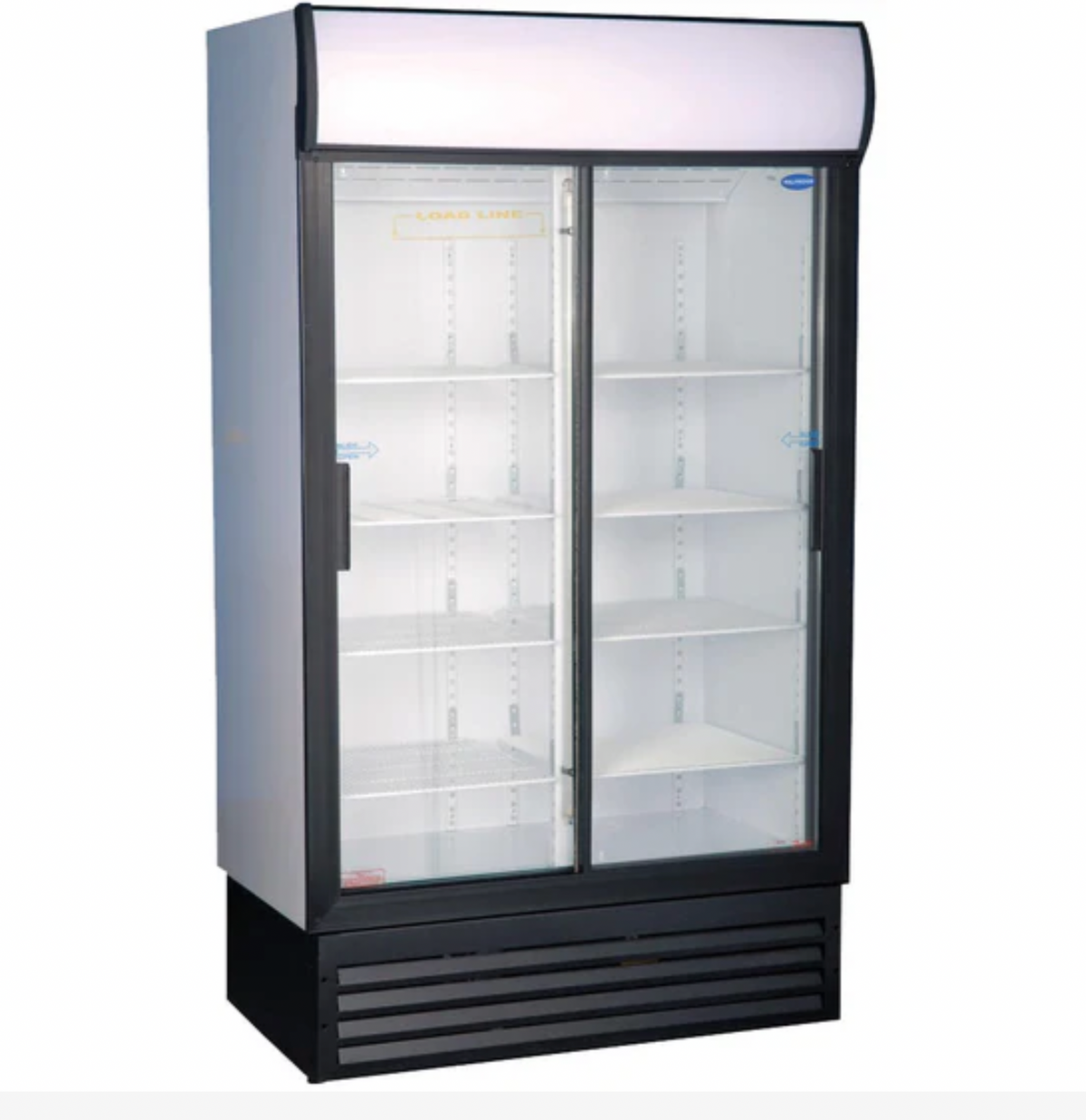 Fridgestar 663L 2 Sliding Door Display Fridge ES1140SL