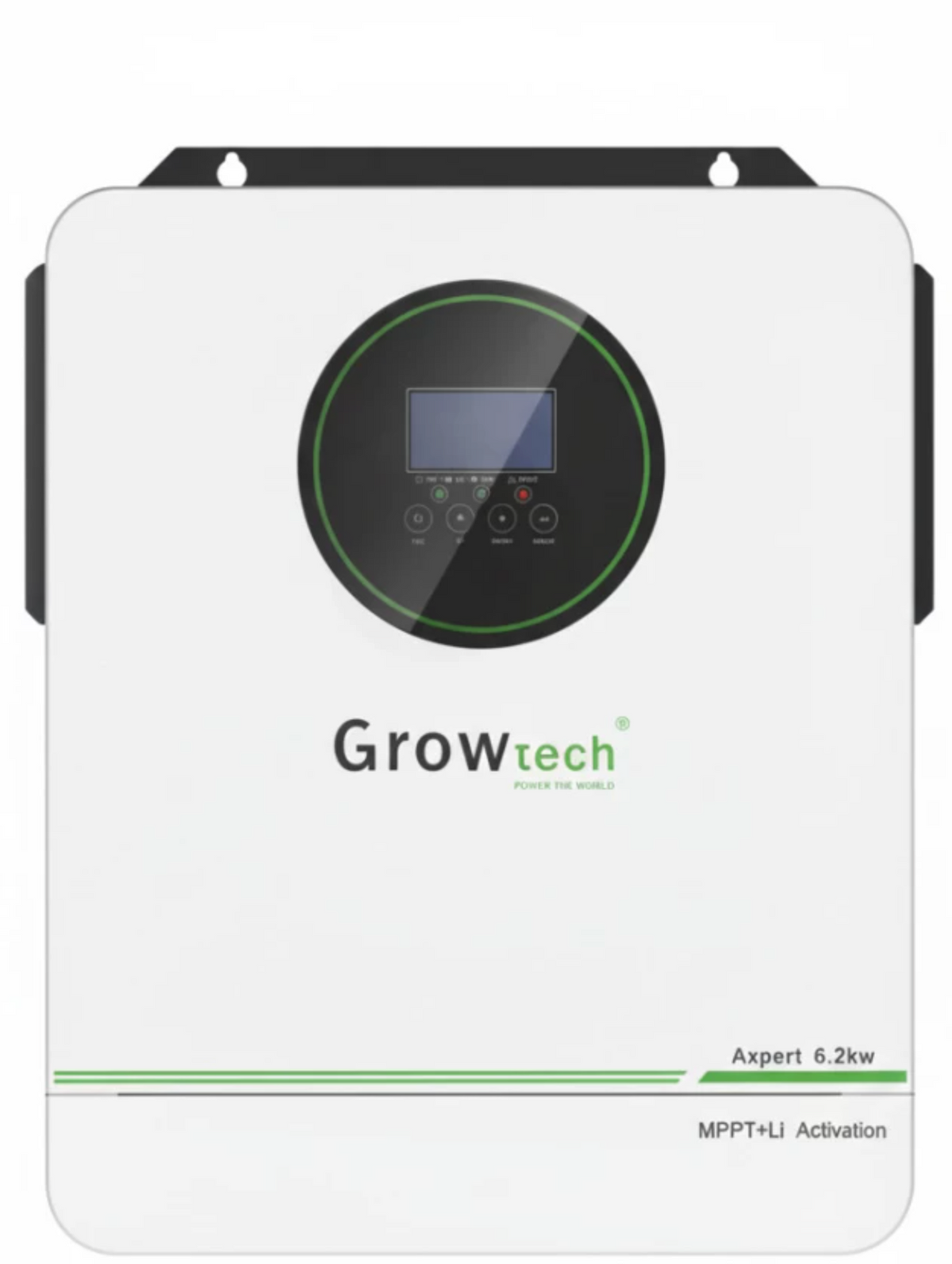 Growtech 6.2kW Solar System Pure Sine Wave Inverter  (With Battery)