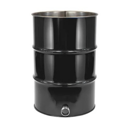 New 210 Litre Open Top Steel Drum With 75mm Bottom Opening