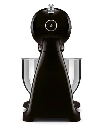 Smeg 4.8L Black Retro Stand Mixer SMF03BLEU